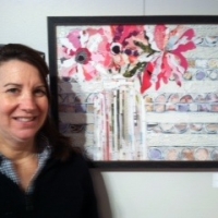 Melissa Rupe checked out my piece at the Longmont Art Center in CO-2013
